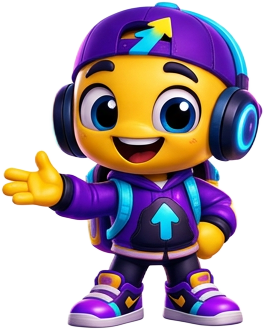 Uppy, waving hello
